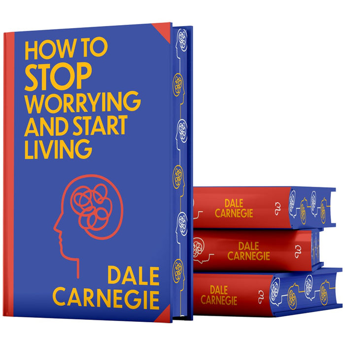 How to Stop Worrying and Start Living: Wilco Classics Sprayed Edge Premium by Dale Carnegie - The Book Bundle