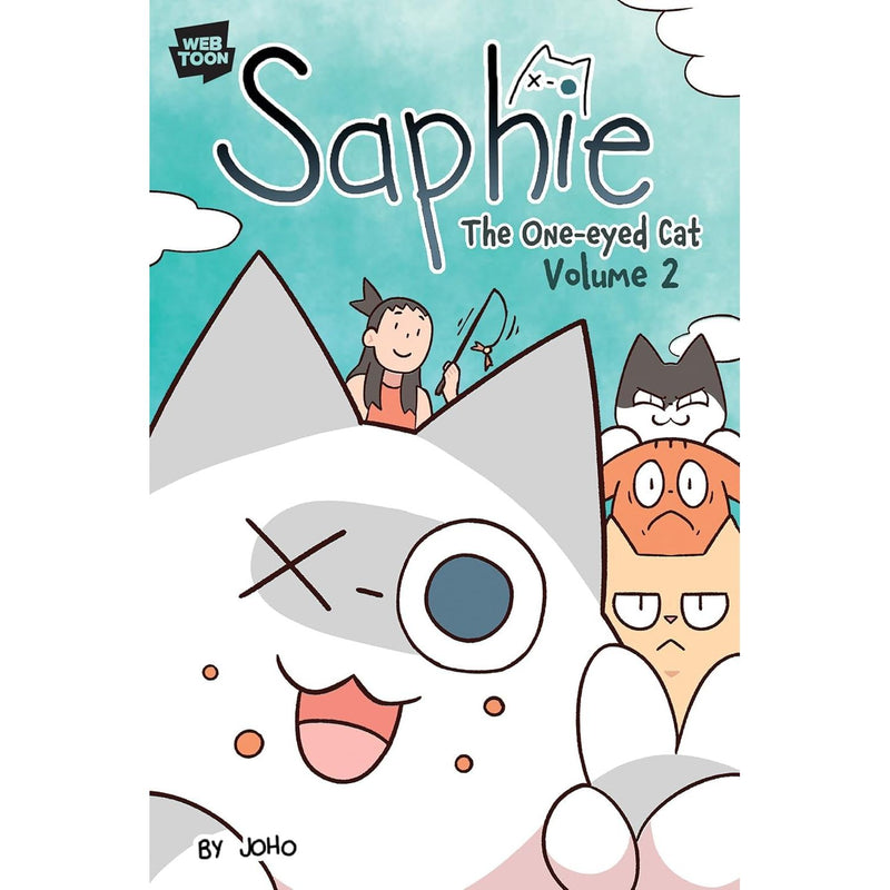 Saphie the One-eyed Cat Volume 1-2 Books Collection Set by Joho - The Book Bundle