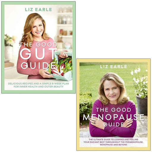 The Good Gut Guide, The Good Menopause Guide 2 Books Collection Set by Liz Earle - The Book Bundle
