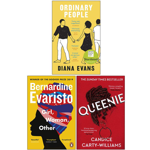 Ordinary People, Girl Woman Other, Queenie 3 Books Collection Set - The Book Bundle