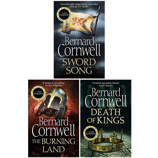 The Last Kingdom Saxon Tales Series 4-6 Books Collection Set By Bernard Cornwell - The Book Bundle