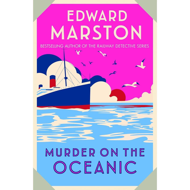 Ocean Liner Mysteries Series 6 Books Collection Set by Edward Marston - Fiction - Paperback