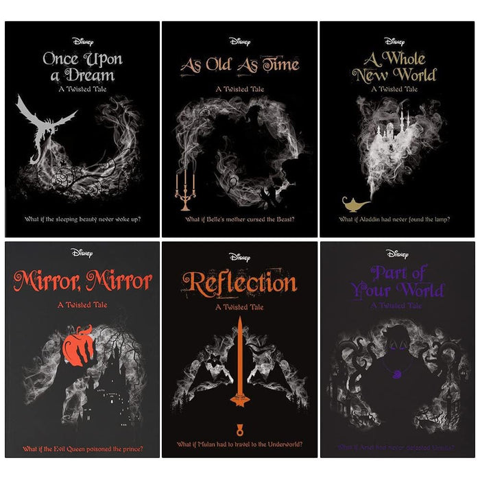 Disney Twisted Tales Collection 6 Books Collection Set by Jen Calonita, Liz Braswell - The Book Bundle