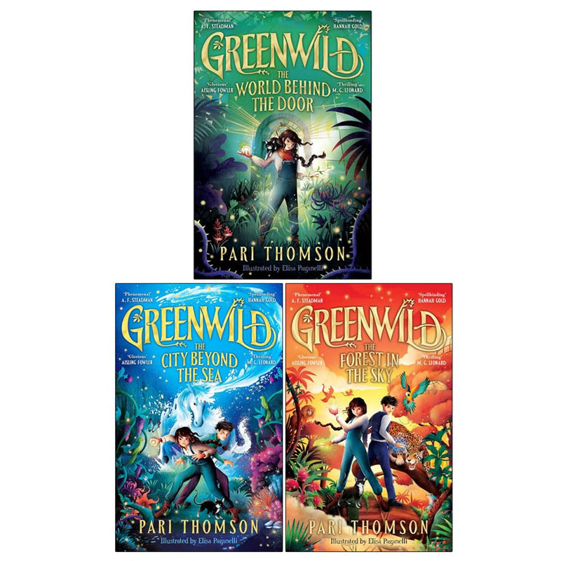 Greenwild Series 3 Books Collection Set by Pari Thomson - Fiction - Mixed Format