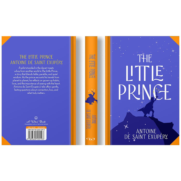 The Little Prince: Wilco Classics Sprayed Edge Premium by Antoine de Saint-Exupery - The Book Bundle