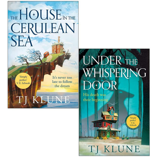 Travis Klune Collection 2 Books Set (The House in the Cerulean Sea, Under the Whispering Door) - The Book Bundle