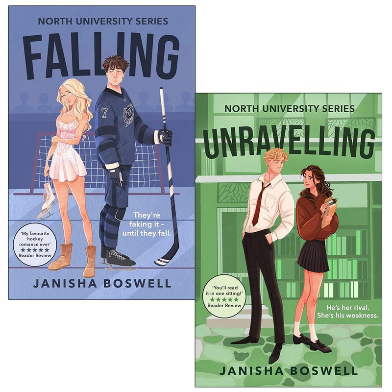 North University Novels 2 Books Collection Set by Janisha Boswell - Fiction - Paperback