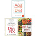 The Acid Watcher Diet, The Diet Fix & Paleo Diet For Brits 3 Books Collection Set - The Book Bundle