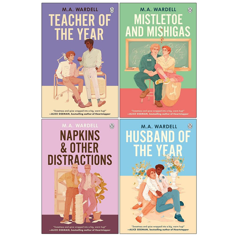 Teacher of the Year & Husband of the Year 4 Books Collection Set by M.A. Wardell - Fiction - Paperback