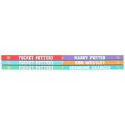 Harry Potter: Pocket Potters by J.K. Rowling Illustrated 3 Books Collection Set (Harry Potter, Ron Weasley & Hermione Granger) - The Book Bundle