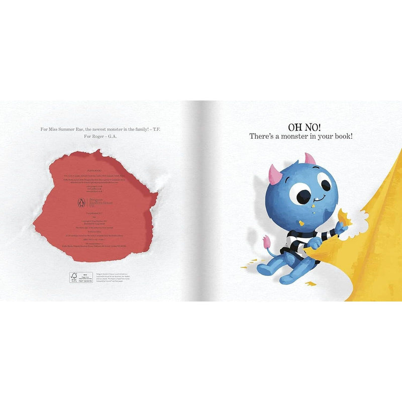 Three paperback children's books from Tom Fletcher's Who's In Your Book? collection, featuring colorful covers for ages 3 to 7.