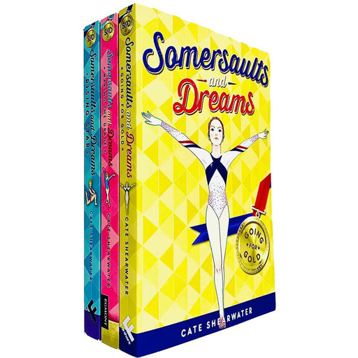 Somersaults and Dreams Series Cate Shearwater Collection 3 Books Set (Going For Gold, Making The Grade, Rising Star) - The Book Bundle