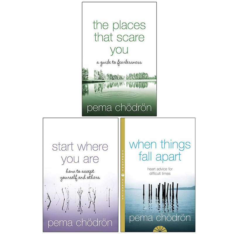 Pema Chodron 3 Books Collection Set By When Things Fall Apart - Non Fiction - Paperback