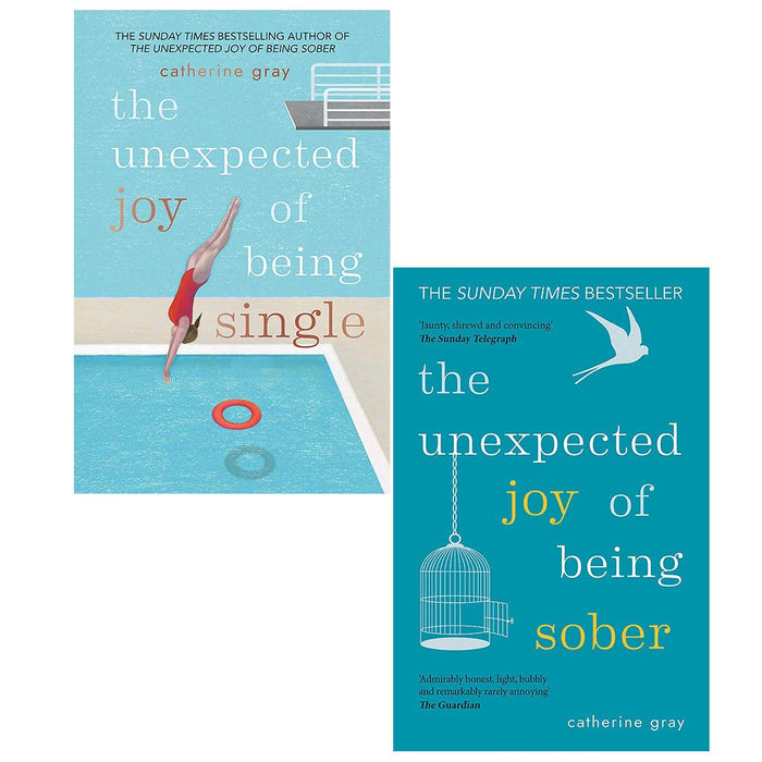 Catherine Gray 2 Books Collection Set (The unexpected joy of being single, sober) - The Book Bundle