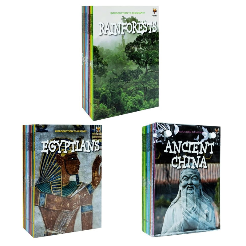 Introduction to History for Beginners (Series 1 & 2) 30 Books Collection Set by Jasmine Brooke - The Book Bundle