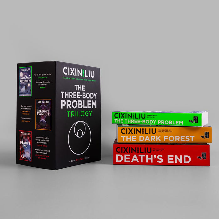 The Three-Body Problem 3 Books Boxset Collection by Cixin Liu (The Three Body Problem, The Dark Forest & Deaths's End) - The Book Bundle
