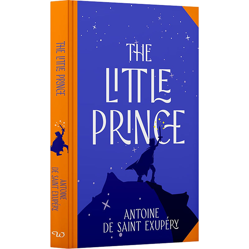 Cover of The Little Prince by Antoine de Saint-Exupery, Wilco Classics Sprayed Edge Premium edition, featuring detailed illustration.