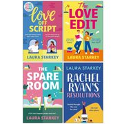 Laura Starkey Collection 4 Books Set (Love Off Script, The Love Edit, The Spare Room and Rachel Ryan's Resolutions) - The Book Bundle