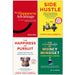 Side Hustle, The Happiness of Pursuit, The Happiness Advantage and The Psychology of Money Mindset 4 Books Collection Set - The Book Bundle