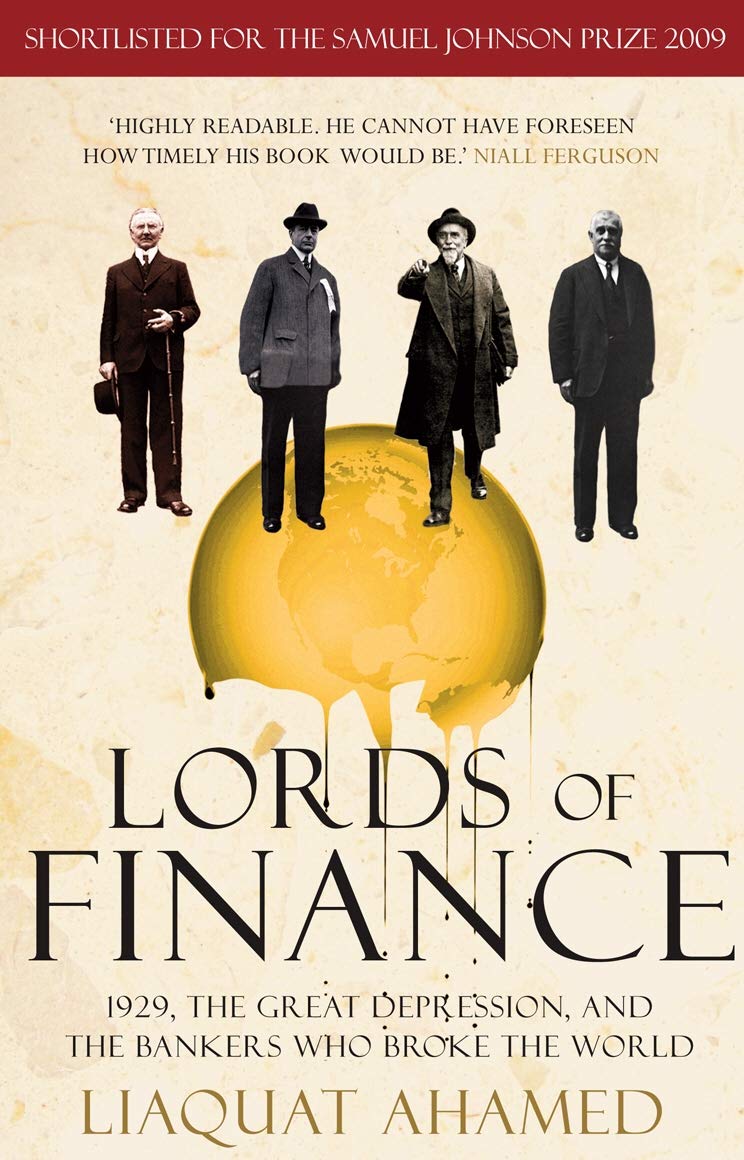 Lords of Finance & 1873 2 Books Collection Set by Liaquat Ahamed - Non Fiction - Mixed Format