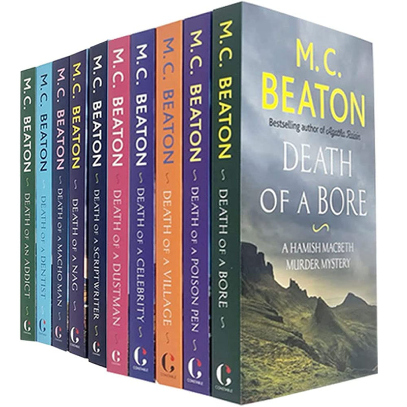 Hamish Macbeth 10 Books Collection Set By M. C. Beaton - Fiction - Mixed Format.