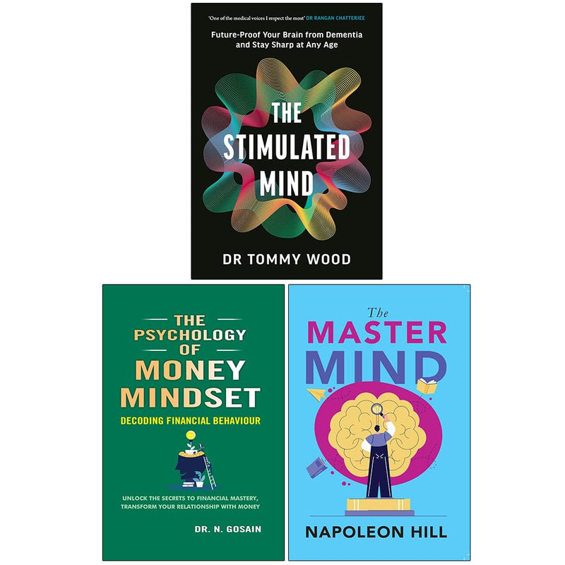 Mindset And Personal Growth 3-Book Collection Set For Readers - Non Fiction - Paperback - The Book Bundle