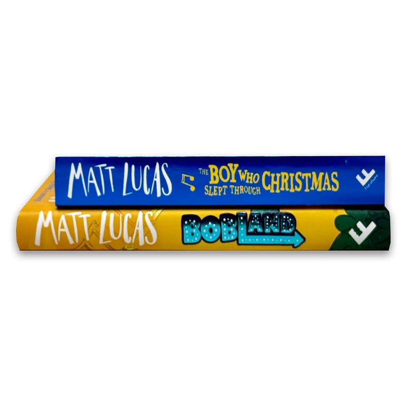BobLand & The Boy Who Slept Through Christmas 2 Books Collection Set by Matt Lucas - Fiction - Mixed Format