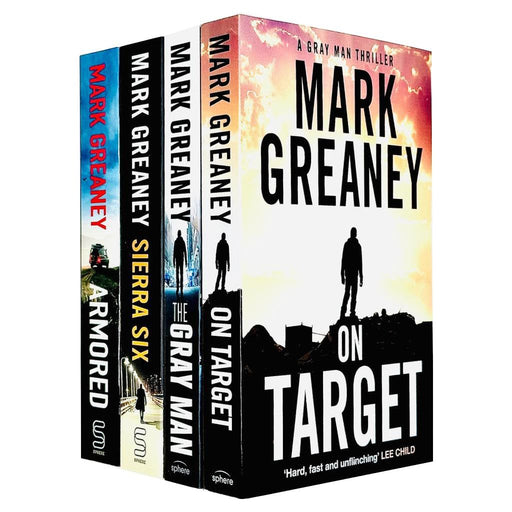 Gray Man Trilogy 4 Books Collection Set By Mark Greaney Inc Dead Eye, Back Blast - The Book Bundle