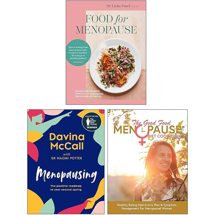 Menopausing (HB), Good Food Menopause Diet, Food for Menopause 3 Books Set