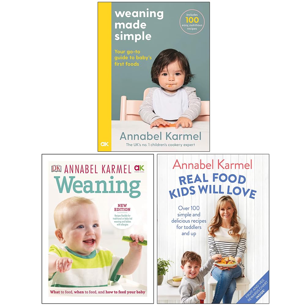 Annabel Karmel Collection Books Set (Weaning Made Simple