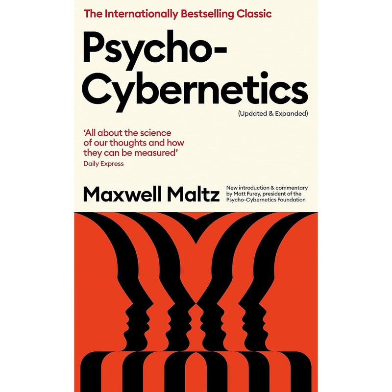 Two paperback books from the Psycho-Cybernetics collection by Maxwell Maltz, featuring motivational self-improvement titles.