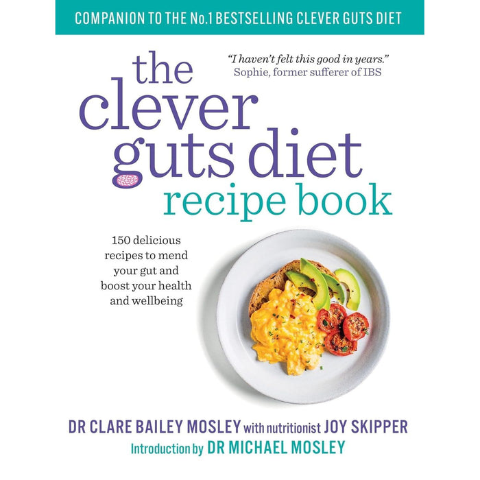 The Clever Guts Diet, Clever Guts Diet Recipe Book 2 Books Collection Set - The Book Bundle