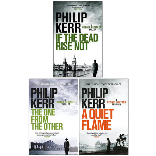 Philip kerr if the dead rise not, quiet flame, one from the other 3 books collection - The Book Bundle