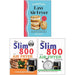 Fitwaffle's Easy Air Fryer, The Slim 800 Hot Air Fryer The Essential High Protein Cookbook and The Slim 800 Hot Air Fryer Simply Quick and Fast Food 3 Books Collection Set - The Book Bundle