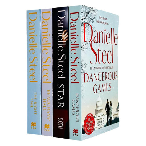 Danielle Steel Collection 4 Books Set (The Right Time, Beauchamp Hall, Star, Dangerous Games) - The Book Bundle