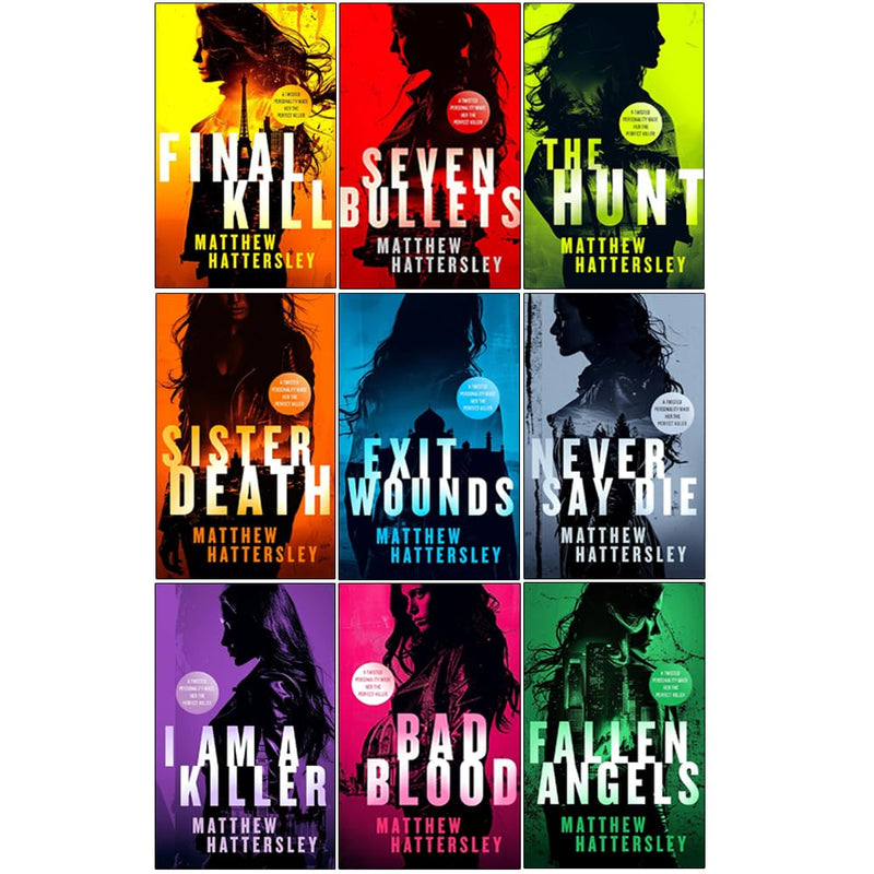 Acid Vanilla Series 9 Books Collection Set By Matthew Hattersley - Fiction - Paperback
