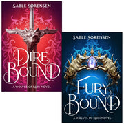 Two paperback books from Sable Sorensen's Wolves of Ruin collection, featuring dark fantasy fiction covers.