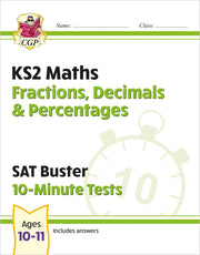 KS2 Maths SAT Buster 5 Books Collection Set For 2026 Tests - Non Fiction - Paperback - The Book Bundle