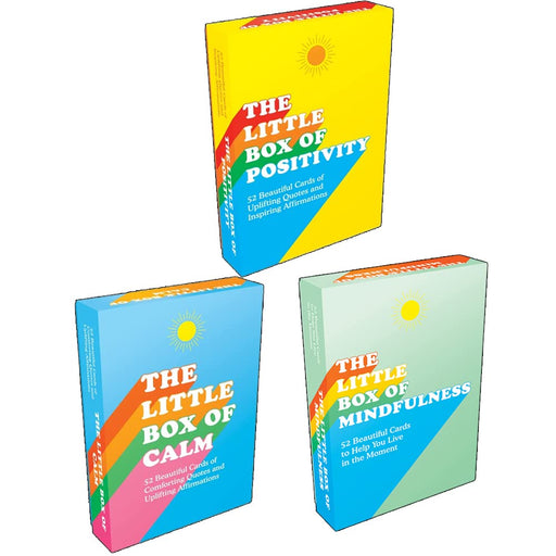 The Little Box of Positivity, The Little Box of Calm, The Little Box of Mindfulness 3 Books Collection Set By Summersdale - The Book Bundle