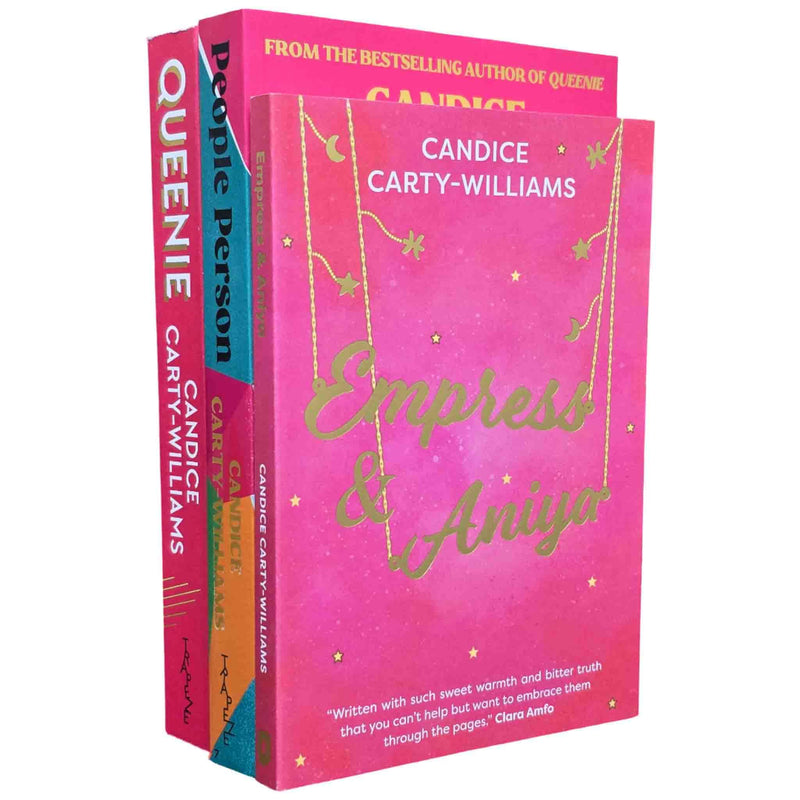 Candice Carty Williams 3 Books Collection Set (Queenie, Empress and Aniya and People Person) - The Book Bundle