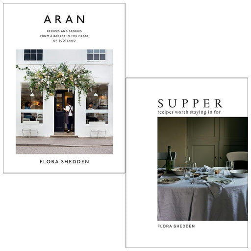 Flora Shedden Collection 2 Books Set (Aran Recipes and Stories & Supper Recipes Worth Staying in For) - The Book Bundle