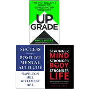 Upgrade,Success through a Positive Mental Attitude, Stronger Mind Body 3 Books Set - The Book Bundle