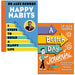 Dr Alex George Collection 2 Books Set (Happy Habits and A Better Day Journal) - The Book Bundle