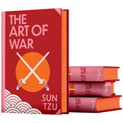 Book cover of "The Art of War" by Sun Tzu, Wilco Classics Sprayed Edge Premium edition, featuring traditional Chinese artwork.