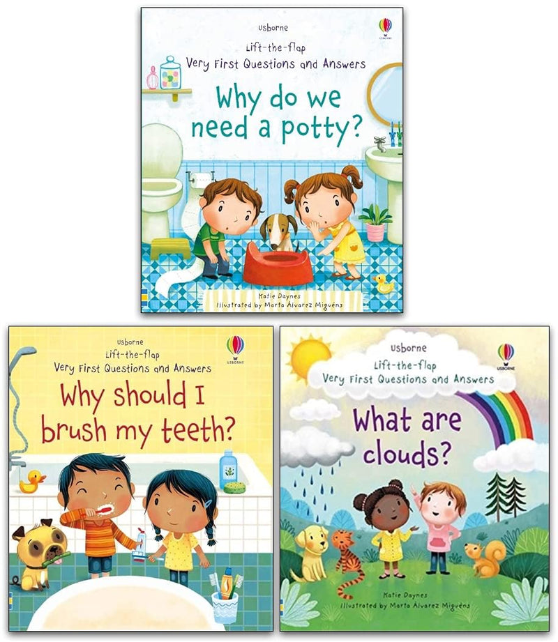 Usborne Lift-the-Flap Series 3 Books Collection Set by Usborne - Non Fiction - Board Book