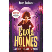 Enola Holmes Mysteries Series 1-10 book collection by Nancy Springer, featuring book covers from the Hot Key Books edition.