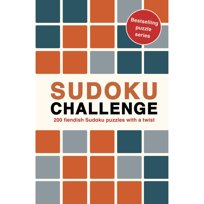 Sudoku Challenge: 200 fiendish Sudoku puzzles with a twist (4) (Puzzle Challenge) by Roland Hall - The Book Bundle