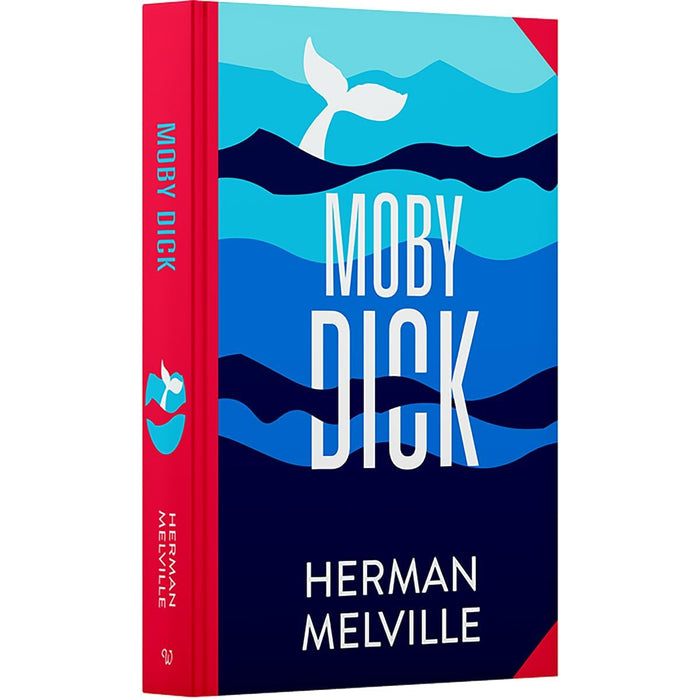 Moby Dick by Herman Melville: Wilco Classics Sprayed Edge Premium by Herman Melville - The Book Bundle