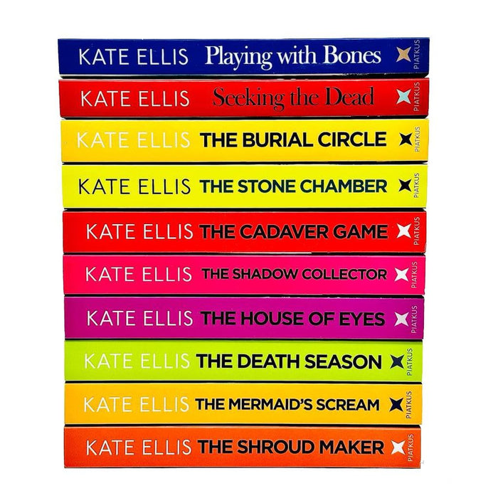 Kate Ellis Collection 10 Books Set (The Shroud Maker, The Mermaid's Scream, The Death Season) - The Book Bundle