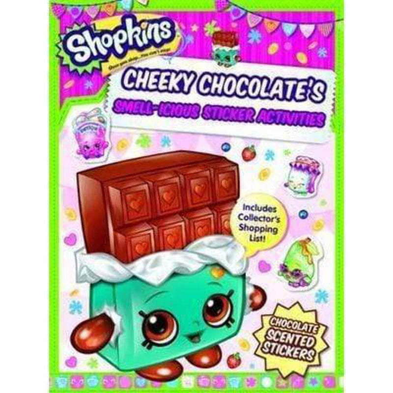 Shopkins Scented Sticker Activity - Cheeky Chocolate - The Book Bundle